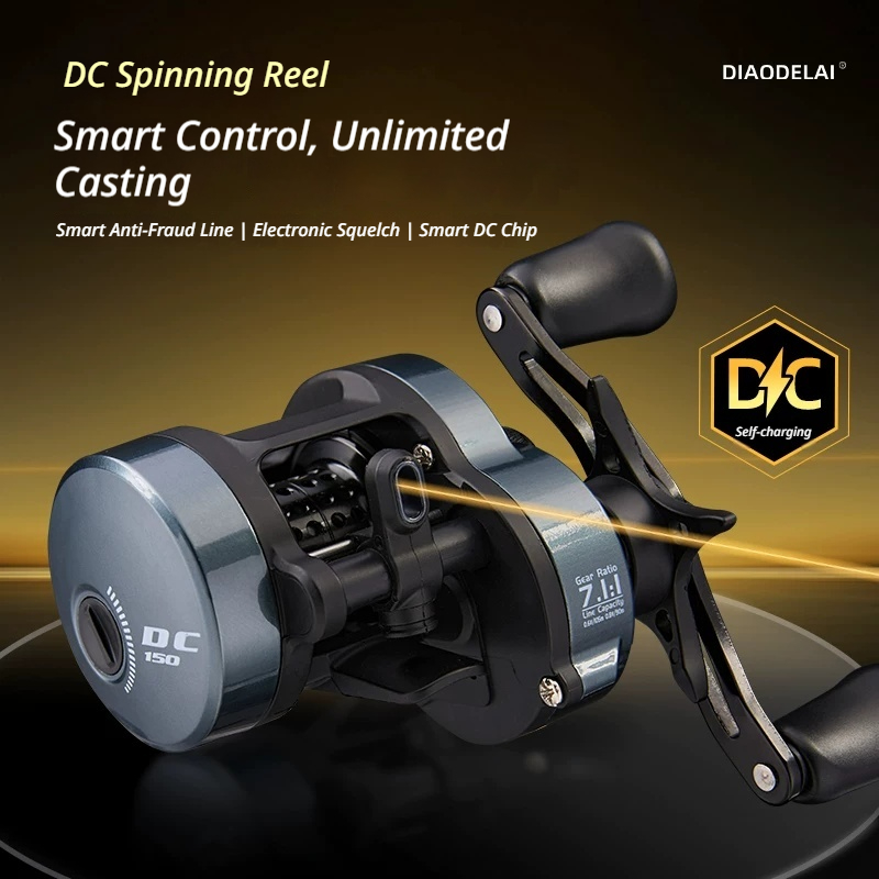 Diaodelai Dc Drum Fishing Reel - Trolling Reel ulasan dan harga