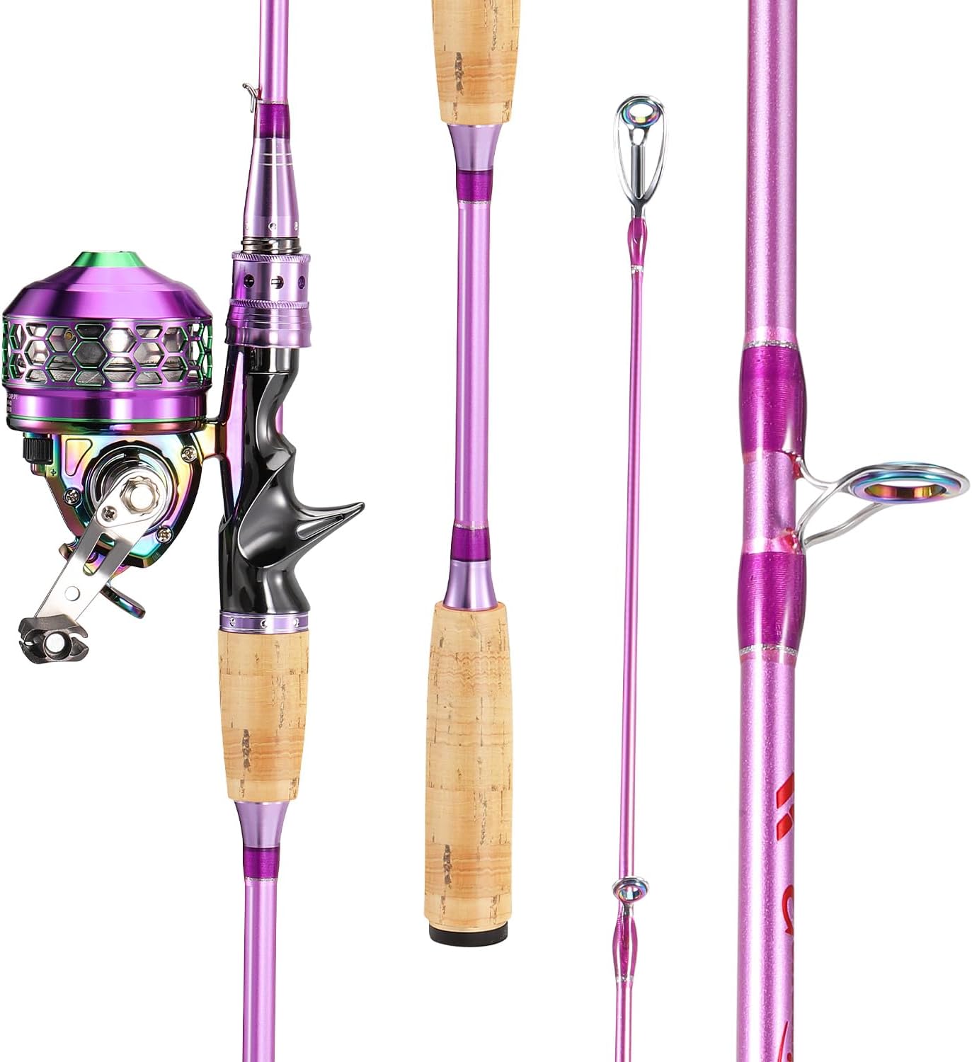 Kombo Joran dan Reel Pancing S - Spincast Reel ulasan dan harga
