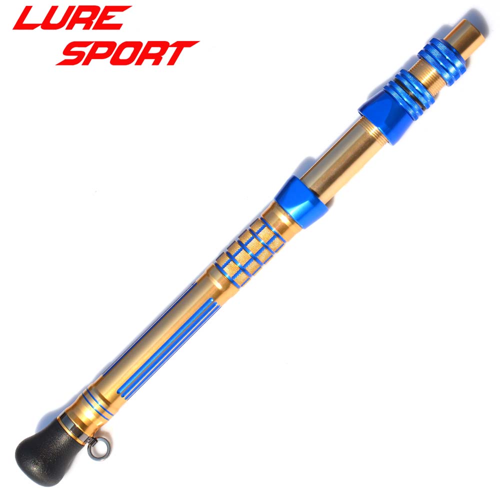 LURESPORT 40Cm Emas dan Biru K - Trolling Reel ulasan dan harga