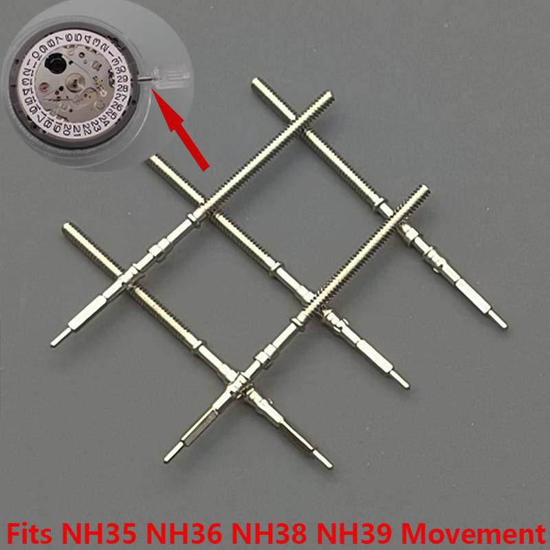 2/4PCS Stem Mahkota Mesin NH35 - Reel Case ulasan dan harga