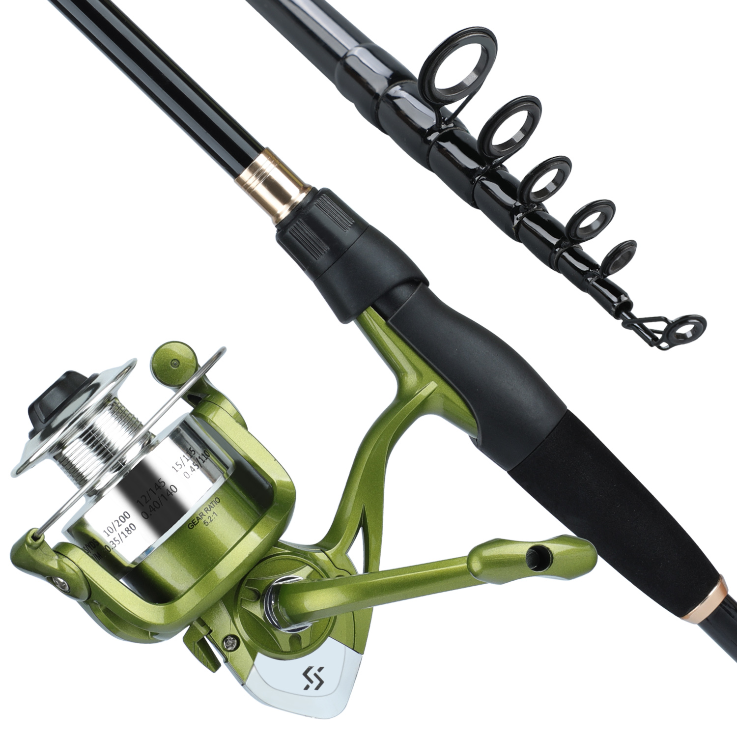 Sougayilang Set Kombo pancing  - Spincast Reel ulasan dan harga